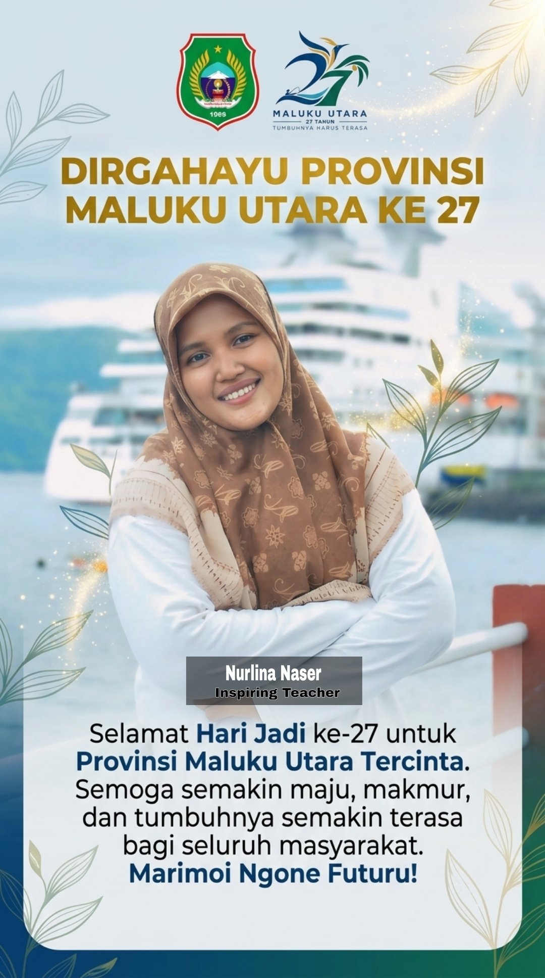 HUT provinsi Maluku Utara ke 27